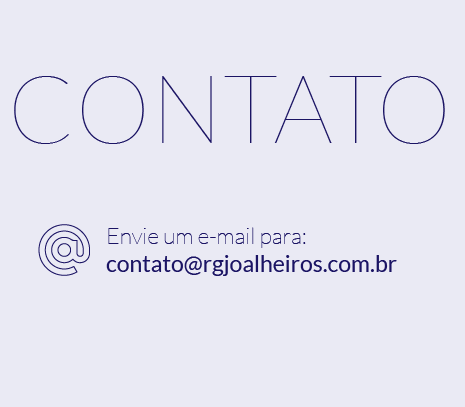 CONTATO - Envie uma mensagem para: contato@rgjoalheiros.com.br